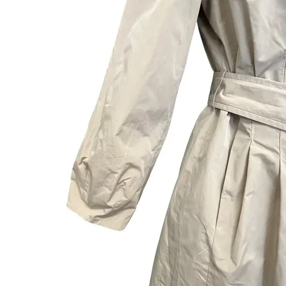 Banana Republic Beige Belted Trench Coat - XS Petite - Picture 4 of 8